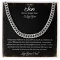 To My Son | Cuban Link Chain