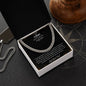 To My Son | Cuban Link Chain