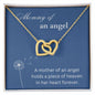 Mommy of An Angel Necklace, Miscarriage Gift, Miscarriage Keepsake, Loss of A Child Gift, Bereavement, Stillborn