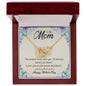 To My Mom | Interlocking Hearts necklace