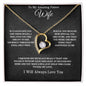 To My Amazing Future Wife | Forever Love Necklace