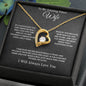 To My Amazing Future Wife | Forever Love Necklace